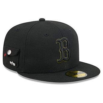 Men's New Era Black Boston Red Sox 59FIFTY Fitted Hat