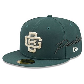 Men's New Era Green Green Bay Packers 2026 Rivalries Collection Fan Pack Side Script 59FIFTY Fitted Hat