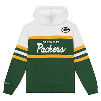 Toddler Mitchell & Ness Green Green Bay Packers Head Coach Hoodie