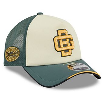 Men's New Era Cream Green Bay Packers 2026 Rivalries Collection 9FORTY Apex Adjustable Hat