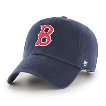 Men's '47 Navy Boston Red Sox Cooperstown Collection Clean Up Adjustable Hat