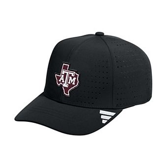 Men's adidas Black Texas A&M Aggies Inline Adjustable Hat