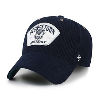 Unisex '47 Navy Georgetown Hoyas Accordia Corduroy MVP Adjustable Hat