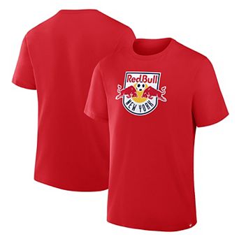 Men's Fanatics Red New York Red Bulls Logo T-Shirt