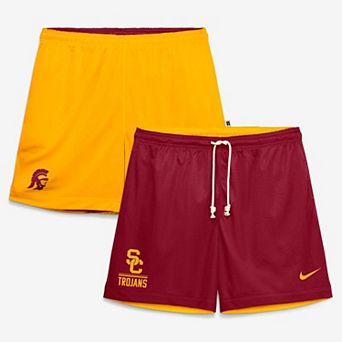 Men's Nike Cardinal/Gold USC Trojans Courtside Reversible Dri-FIT Shorts