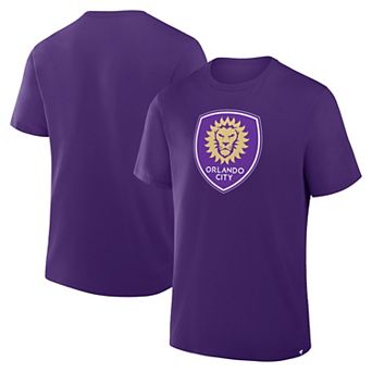 Men's Fanatics Purple Orlando City SC Logo T-Shirt