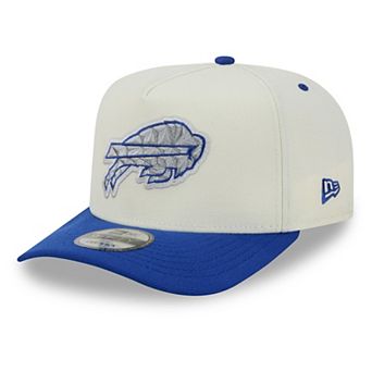 Men's New Era Cream Buffalo Bills Rivalries Collection Fan Pack A-Frame 9FIFTY Snapback Hat