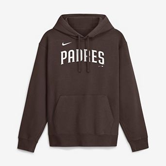 Men's Nike Brown San Diego Padres Core Cinder Club Fleece Hoodie