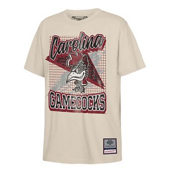 Youth Mitchell & Ness Natural South Carolina Gamecocks Collegiate T-Shirt