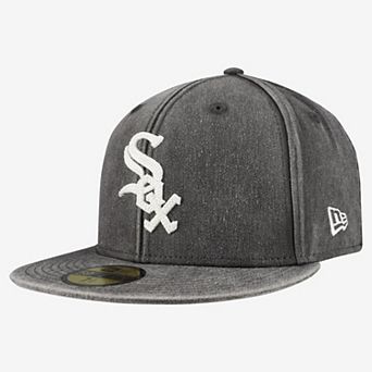 Men's New Era Black Chicago White Sox Washed 59FIFTY Fitted Hat