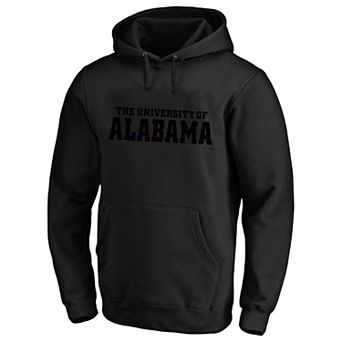 Men's Champion Black Alabama Crimson Tide Big & Tall Tonal Hoodie
