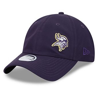 Women's New Era Purple Minnesota Vikings 2026 Rivalries Collection Pony Tail Adjustable Hat