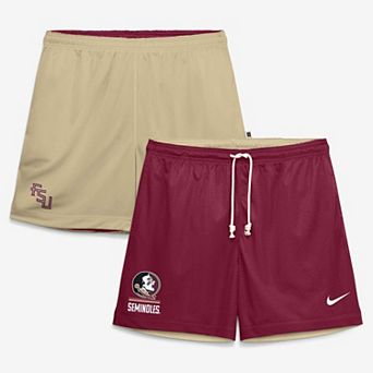 Men's Nike Garnet/Gold Florida State Seminoles Courtside Reversible Dri-FIT Shorts