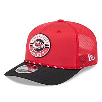 Men's New Era Red Kansas City Chiefs Game 9SEVENTY Adjustable Hat