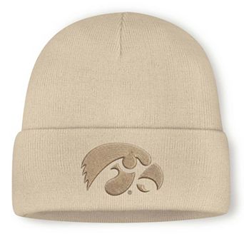 Men's Nike Natural Iowa Hawkeyes Utility Cuffed Knit Hat