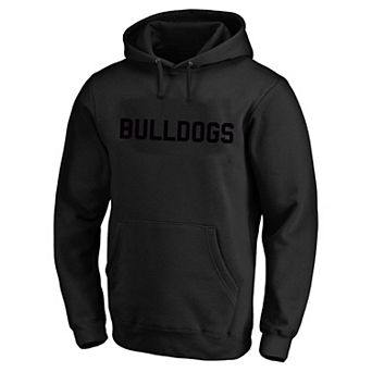 Men's Profile Black Georgia Bulldogs Tonal Hoodie