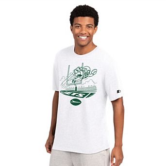 Men's Starter White New York Jets Field Goal Jet T-Shirt