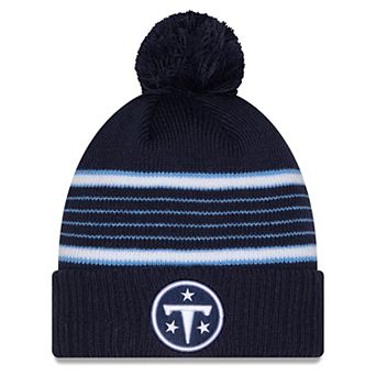 Men's New Era Navy Tennessee Titans 2026 Rivalries Collection Cuffed Knit Hat