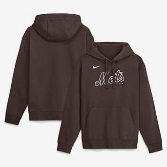 Men's Nike Brown New York Mets Core Cinder Club Fleece Hoodie
