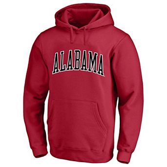 Men's Champion Crimson Alabama Crimson Tide Arch Over Tackle Twill Hoodie