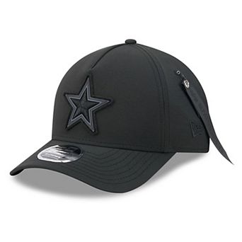 Men's New Era x Alpha Industries Black Dallas Cowboys A-Frame 9FORTY Adjustable Hat