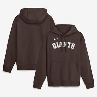 Men's Nike Brown San Francisco Giants Core Cinder Club Fleece Hoodie