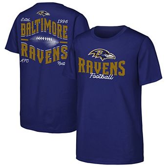 Youth Outerstuff Purple Baltimore Ravens Top Pick T-Shirt