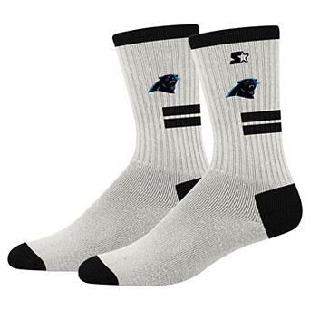 Unisex Starter Cream Carolina Panthers Premiere Cushioned Crew Socks