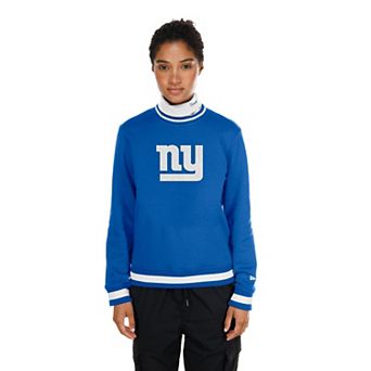 Women's New Era Blue New York Giants Sport Classics Turtleneck