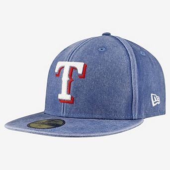 Men's New Era Royal Texas Rangers Washed 59FIFTY Fitted Hat
