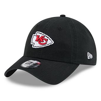 Women's New Era Black Kansas City Chiefs Throwback Casual Classic Adjustable Hat