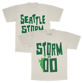 Unisex Playa Society Oatmeal Seattle Storm Est T-Shirt