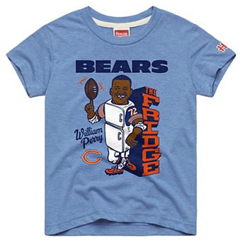 Youth Homage William Perry Chicago Bears Light Blue Retired Greats T-Shirt