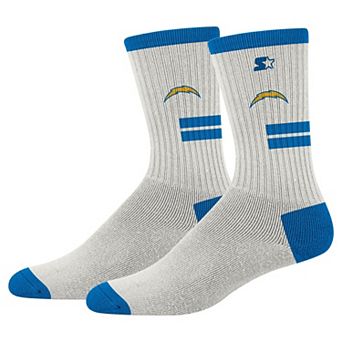 Unisex Starter Cream Los Angeles Chargers Premiere Cushioned Crew Socks