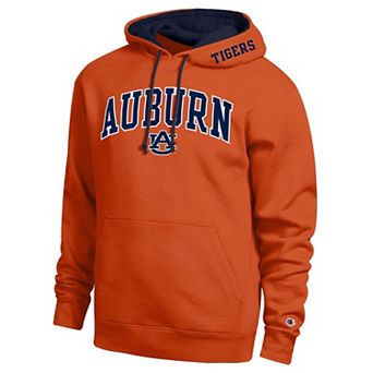 Men's Champion Orange Auburn Tigers Arch Tackle Twill Hoodie