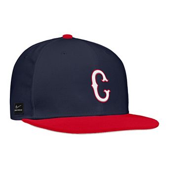 Men's Nike Navy/Red UConn Huskies On-Field Baseball Replica Dri-FIT 2-Tone Fitted Hat