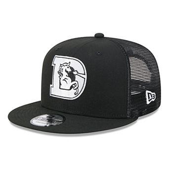 Men's New Era Black/White Denver Broncos 9FIFTY Snapback Trucker Hat