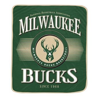 Pegasus Milwaukee Bucks Spotlight Arch 60" x 70" Ultra Soft Throw Blanket