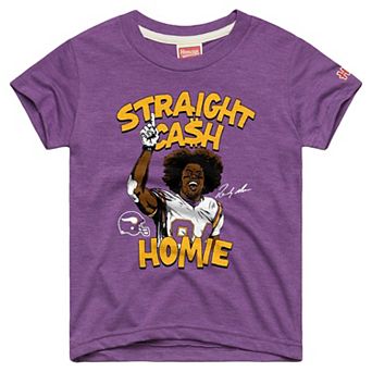 Youth Homage Randy Moss Minnesota Vikings Purple Retired Greats T-Shirt