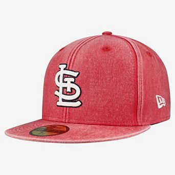 Men's New Era Red St. Louis Cardinals Washed 59FIFTY Fitted Hat