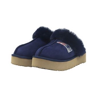 Unisex FABGATING by Cuce Navy New England Patriots Team Color Slipper Boots