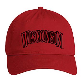 Unisex Under Armour Red Wisconsin Badgers Washed Cotton Adjustable Hat