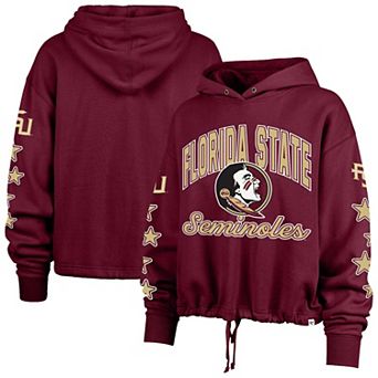 Women's '47 Garnet Florida State Seminoles Starry Eyed Venice Pullover Hoodie