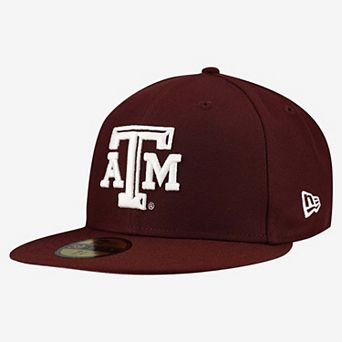 Men's New Era Maroon Texas A&M Aggies Core 59FIFTY Fitted Hat