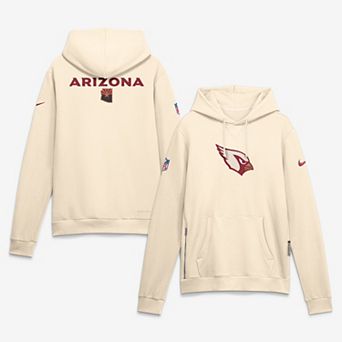 Men's Nike Natural Arizona Cardinals Rivalries Collection Standard Issue Sideline Pullover Hoodie