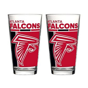 Logo Brands Atlanta Falcons Two-Piece 16oz. Pint Glass Set