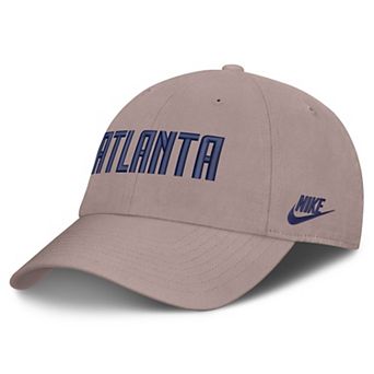 Men's Nike Light Brown Atlanta Braves Cooperstown Club Adjustable Hat