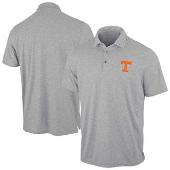 Men's Antigua Heather Gray Tennessee Volunteers Static Polo
