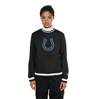 Women's New Era Black Indianapolis Colts Sport Classics Turtleneck