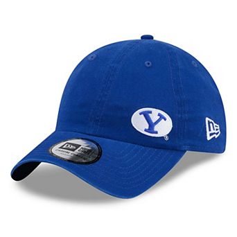 Unisex New Era Blue BYU Cougars Offset Casual Classic Adjustable Hat